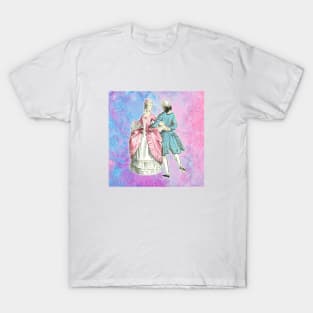 French nobility dance watercolor T-Shirt